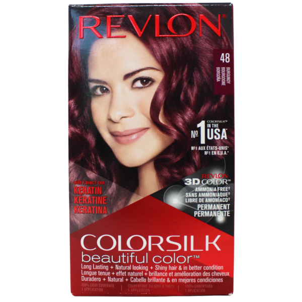 REVLON COLORSILK #48 BURGUNDY/12 ()