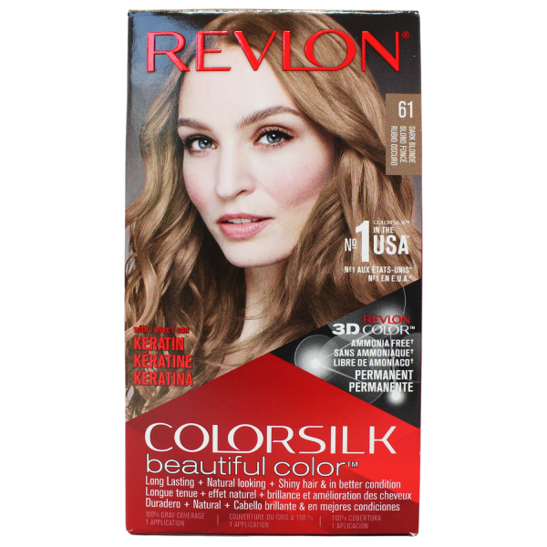 REVLON COLORSILK #61 DARK BLONDE/12 ()