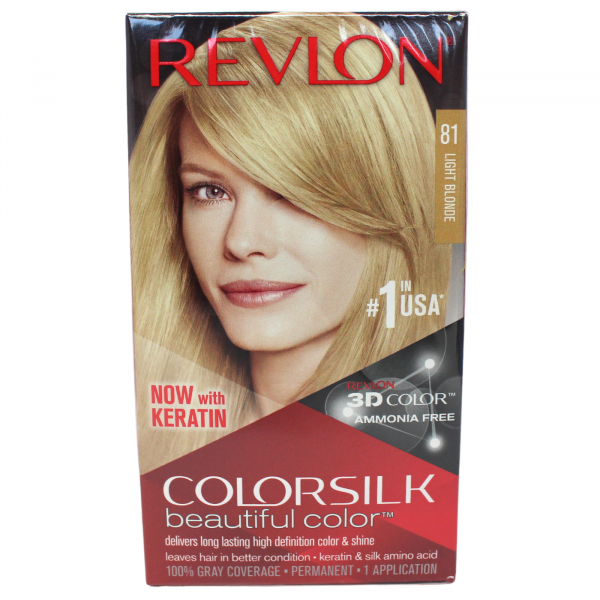 REVLON COLORSILK #81 LIGHT BLONDE/12 ()