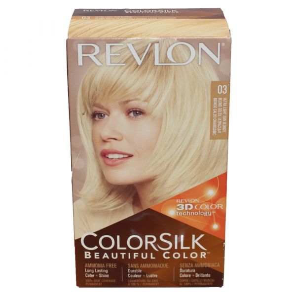 REVLON COLORSILK #03 ULTRA LIGHT SUN BLONDE/12 ()