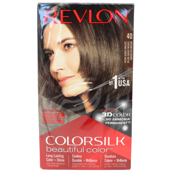 REVLON COLORSILK #40 MEDIUM ASH BROWN/12 ()