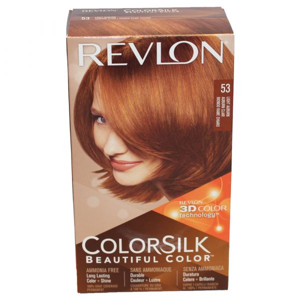 REVLON COLORSILK #53 LIGHT AUBURN/12 ()