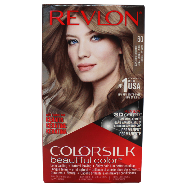 REVLON COLORSILK #60 DARK ASH BLONDE/12 ()