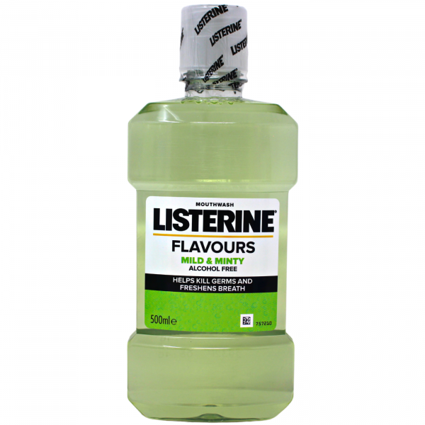 LISTERINE M/W 500ML MILD & MINTY/6 ()