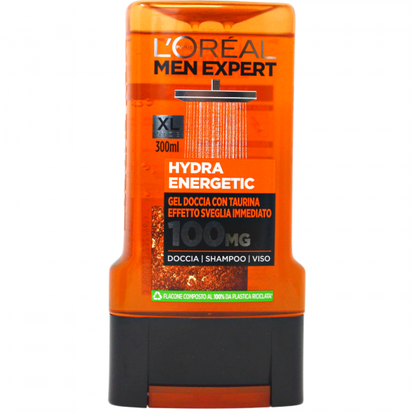 L'OREAL EXPERT B/W 300ML MEN HYDRA ENERGETIC(IT)/6 ()