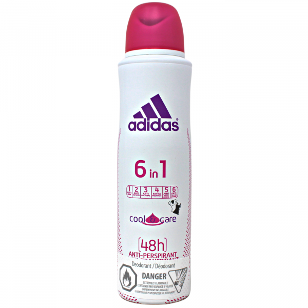 Adidas Spray 150ml Women 6in1 Cool & Care (B)/24