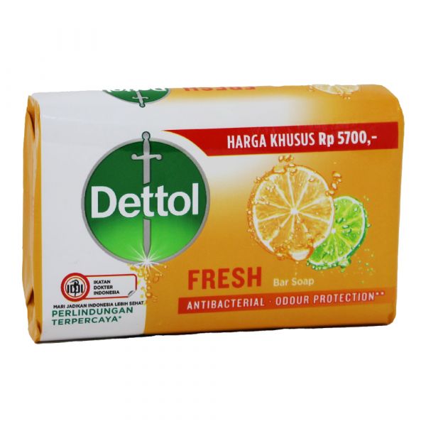 Dettol Bar Soap 100g Fresh/144