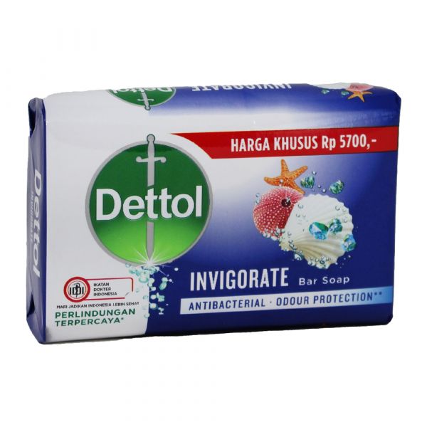 Dettol Bar Soap 100g Invigorate*/144