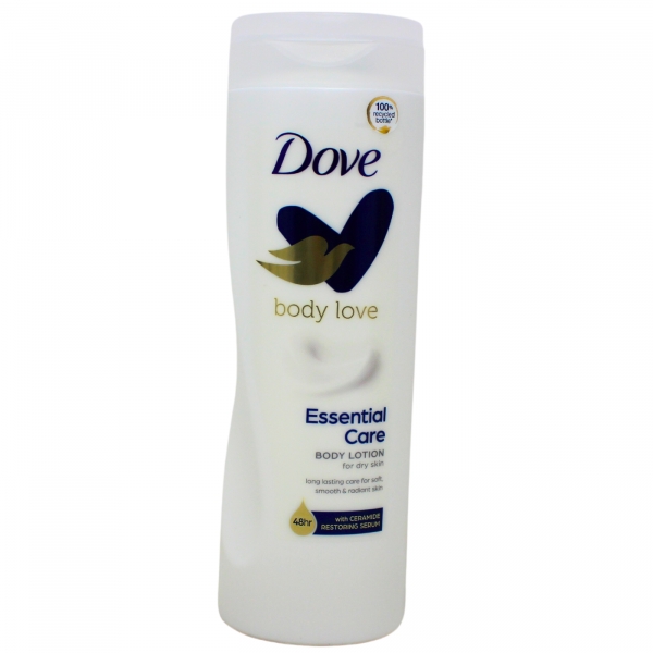 DOVE B/L 400ML ESSENTIAL CARE WITH CERAMIDE/12 ()