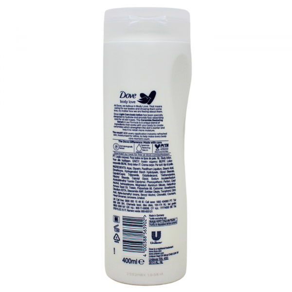 Dove B/L 400ml Hydro Light Care/12