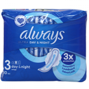 Always Ultra 10ct Size3 Day&Night/16