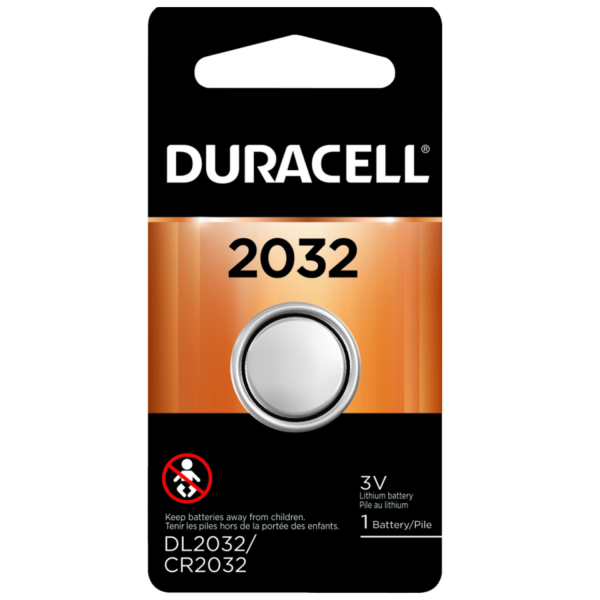 Duracell 3v 2032 1ct Button (B) /Coin Cell (B) /6