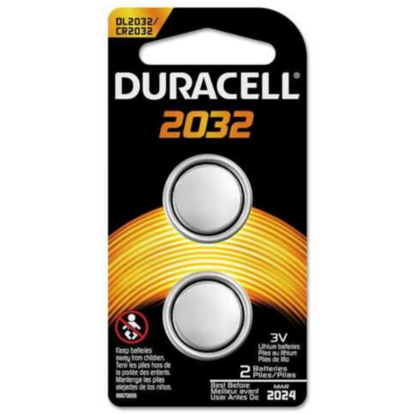 Duracell 3v 2032 2ct Button (B) /Coin Cell (B) /72