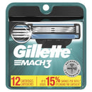 GILLETTE MACH 3 12CARTS/3 ()