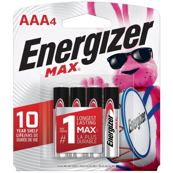 Energizer Max Aaa-4 (B) /24