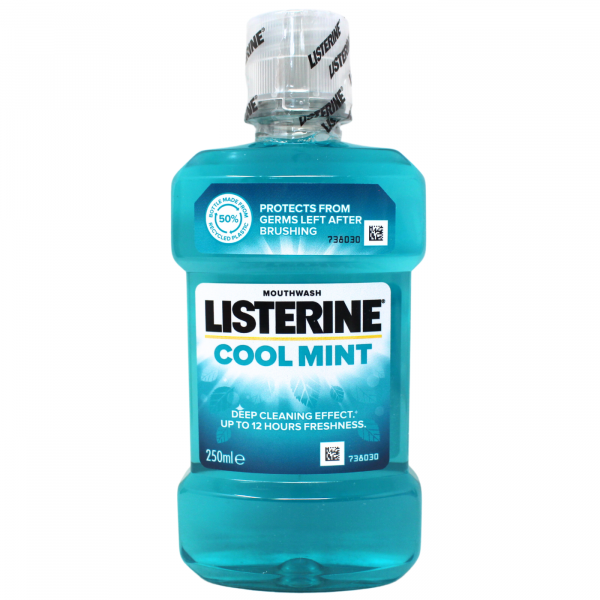 LISTERINE M/W 250ML COOL MINT/6 ()