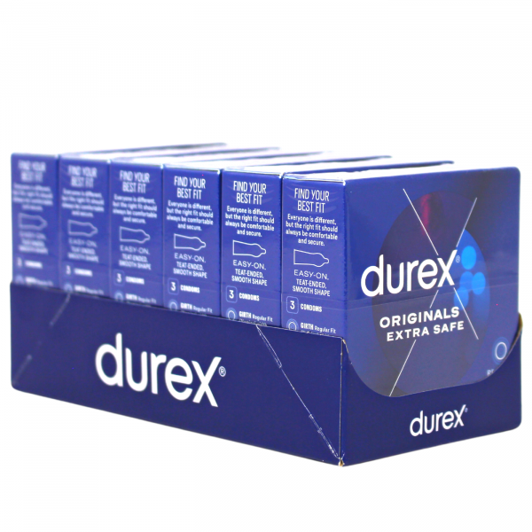 Durex 3ct Original Extra Safe/24x6