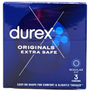 DUREX 3CT ORIGINAL EXTRA SAFE/24X6 ()