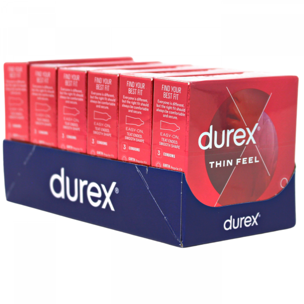 DUREX 3CT THIN FEEL/24X6 ()