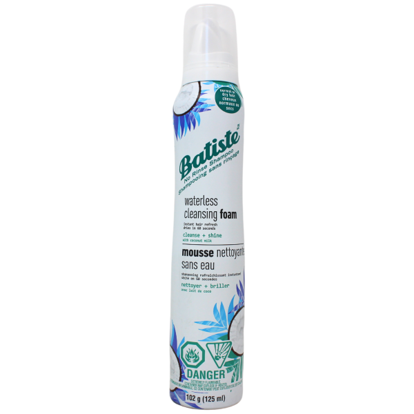 Batiste Waterless Foam Shamp 125ml Coconut Milk (B) /6