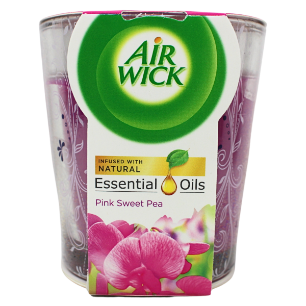 Airwick Candle 105g Pink Sweet Pea/6