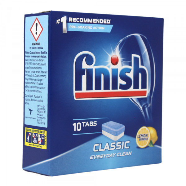 Finish D/W Powerball 10ct 163g Classic Lemon/16