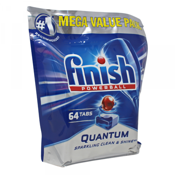 FINISH D/W POWERBALL 64CT QUANTUM REGULAR/4 ()