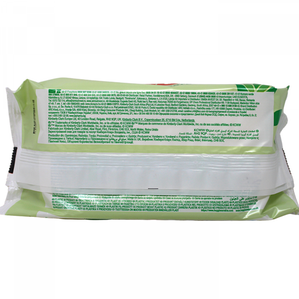 HUGGIES WIPES 56CT NATURAL CARE ALOE (B) */10 ()