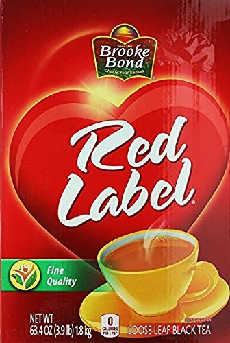 Brooke Bond Red Label Black Tea - 6 x 1.8kg