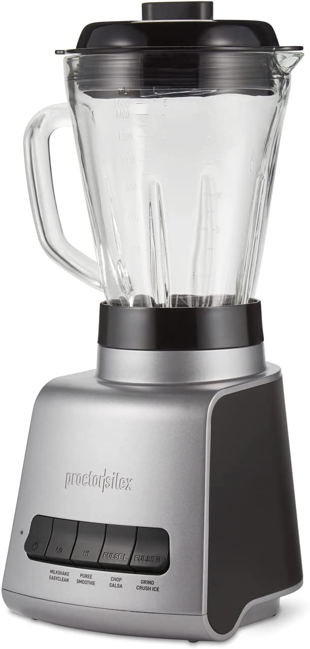 Proctor Silex 52 oz high-performance (silver) blender (53560)