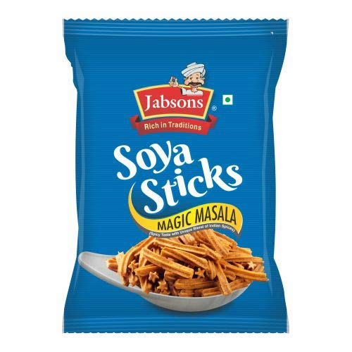 Jabsons Soya Sticks- Magic Masala - 24 X 180G