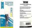 Trim Fingernail Clipper with File and Chain, 144 Pack