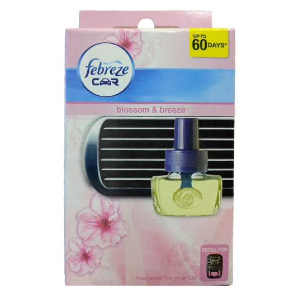 FEBREZE CAR A/F 7ML BLOSSOM BREEZE REFILL/6 ()