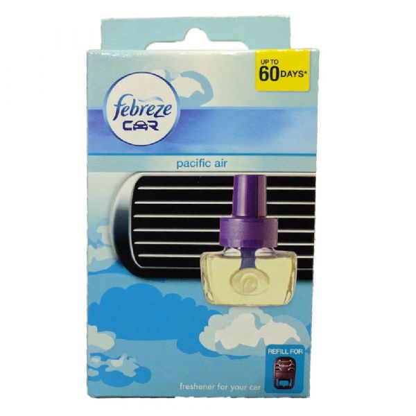 FEBREZE CAR A/F 7ML PACIFIC AIR REFILL/6 ()