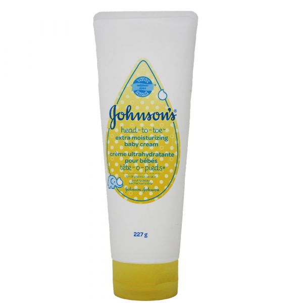 Johnsons Baby Cream 227g Head-To-Toe Xtr Moisture/24