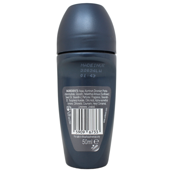 DOVE ROLL-ON 50ML MEN +CARE INVISIBLE DRY(UK)/6 ()