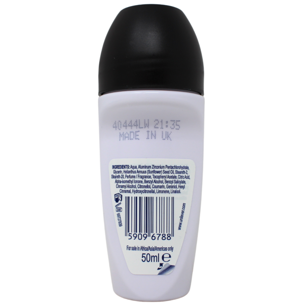 Dove Roll-On 50ml Invisibile Dry(Uk)/6