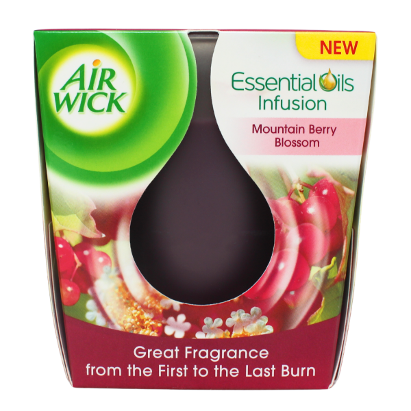 AIRWICK CANDLE 105G MOUNTAIN BERRY BLOSSOM/6 ()