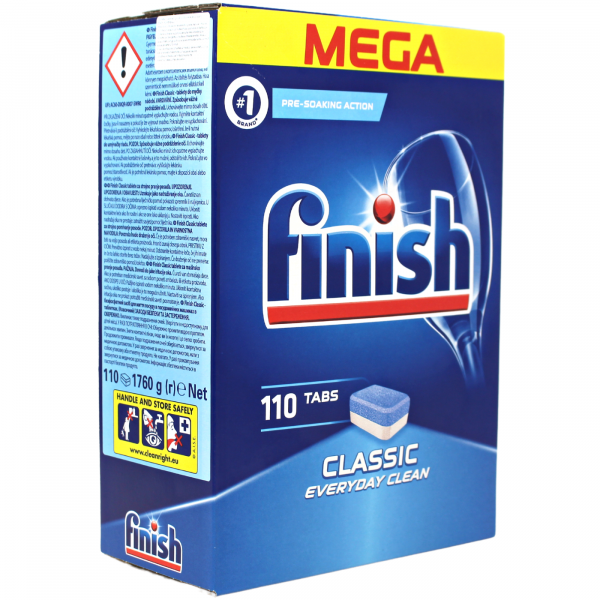 Finish D/W Tabs 110ct 1760g Classic /4