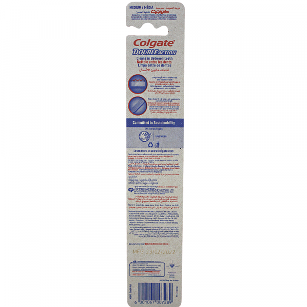 COLGATE T/B MEDIUM DOUBLE ACTION (B)/120 ()