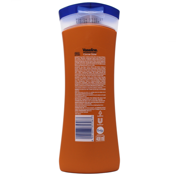 VASELINE B/L 400ML COCOA GLOW/6 ()