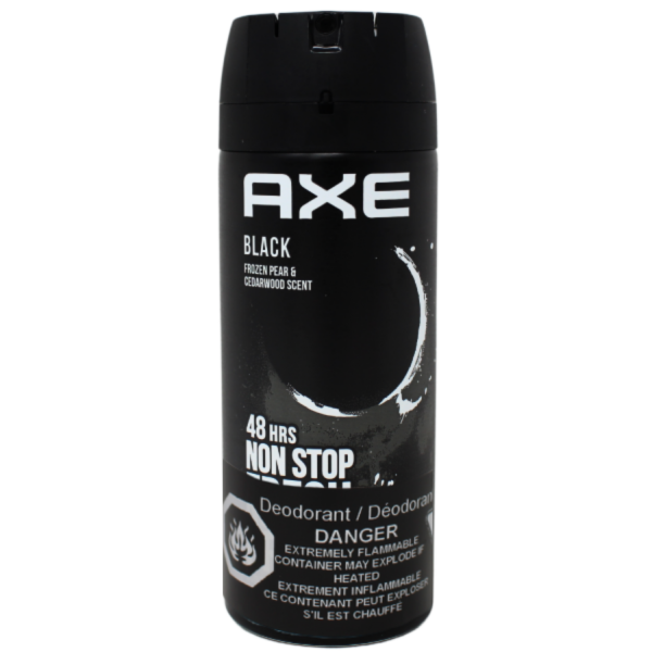 AXE SPRAY 150ML BLACK/6 S ()