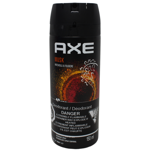 AXE SPRAY 150ML MUSK/6 S ()