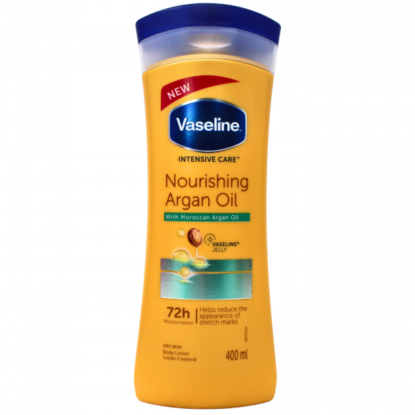 VASELINE B/L 400ML NOURISHING ARGAN OIL/48 ()