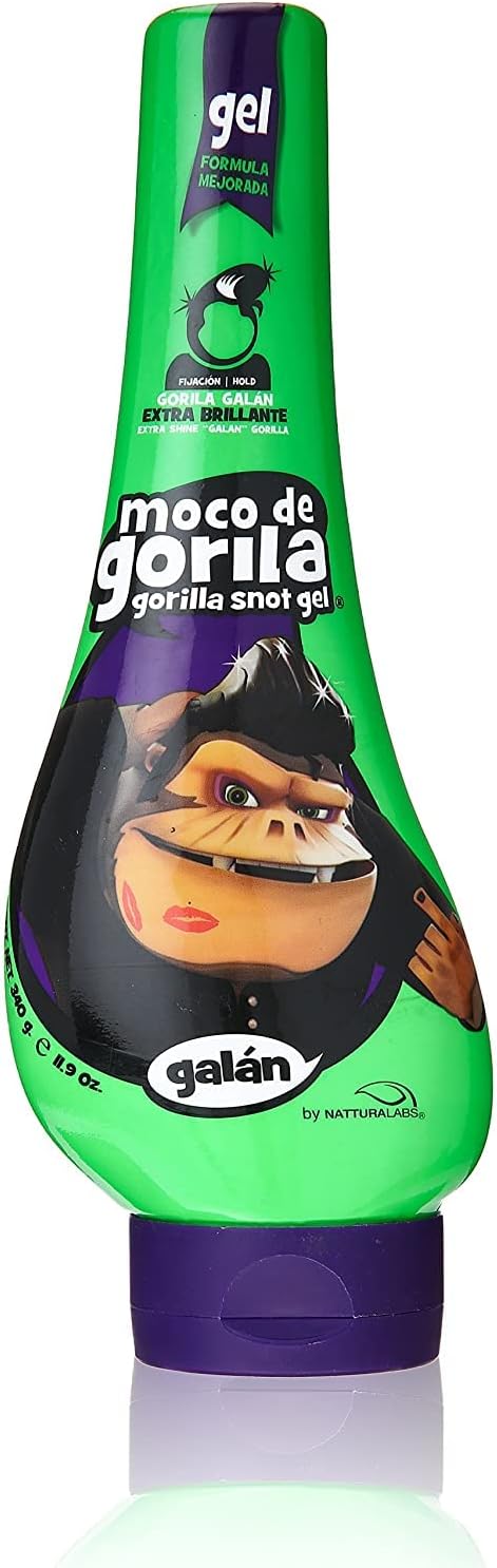 Moco De Gorila Strong Snot Hold Gel Formula (Galan Green) By NatturaLabs, 11.99 oz, 12 packs