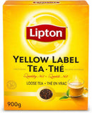 Lipton Yellow Label Tea 900g – Premium Loose Black Tea for Strong Milk Tea & Chai | Rich Aroma & Refreshing Taste | Bulk Family Pack
