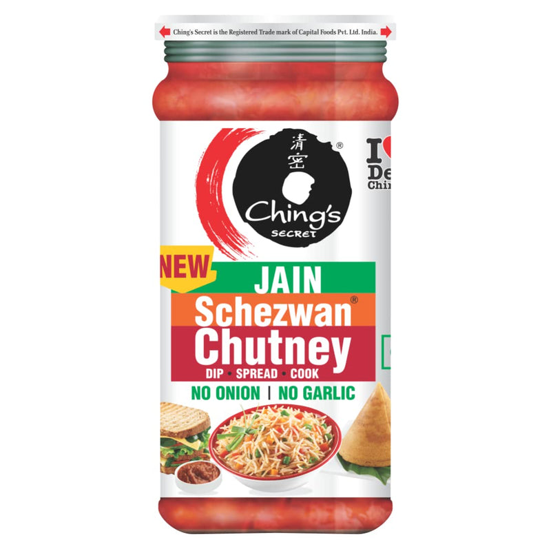 Ching's JAIN Schezwan Chutney  - 24 X 250G(new)