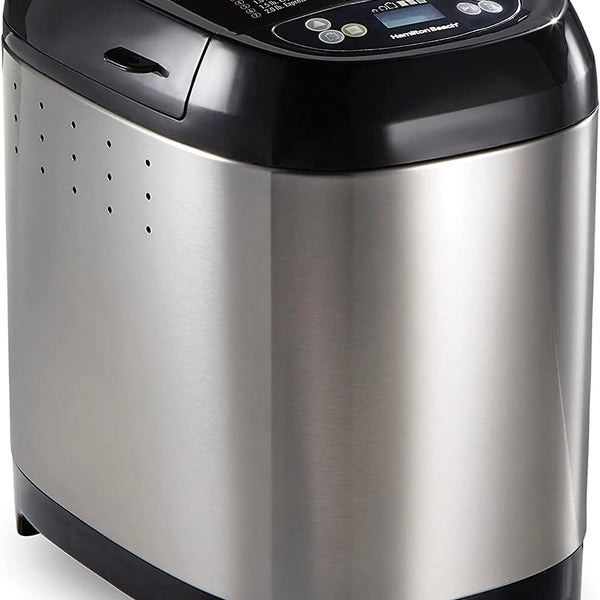 Hamilton Beach Artisan Dough & Bread Maker, 14 Settings, Stainless Steel,  29985 