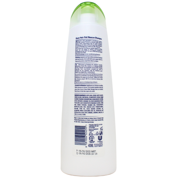 Dove Shamp 400ml Hair Fall Rescue/12