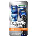 GILLETTE STYLER 3IN1 WATERPROOF TRIMMER+1CART+1BAT/6 ()